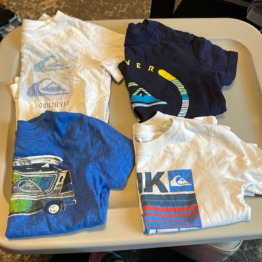 Toddler quiksilver tees